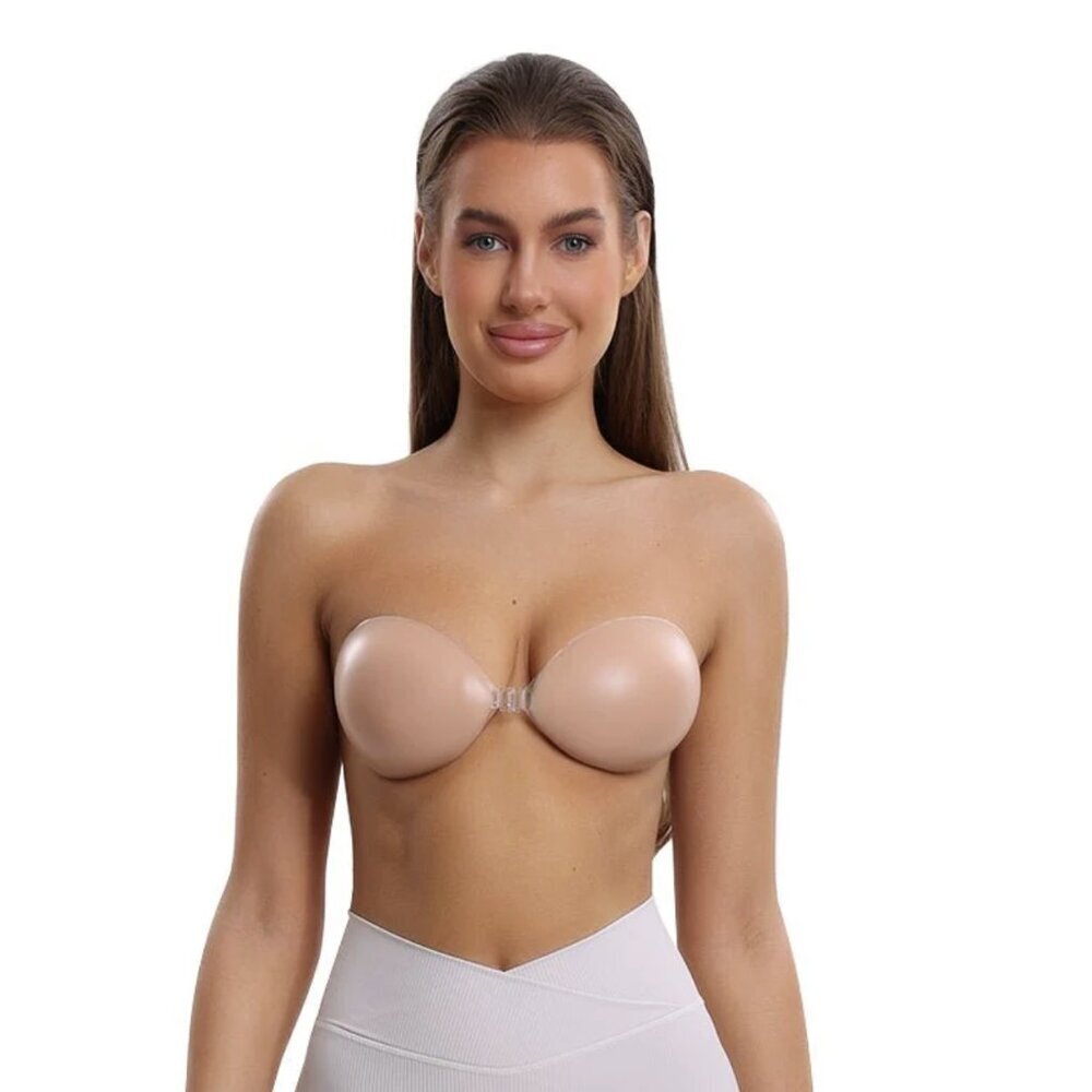 Seamless Nude Strapless Bra